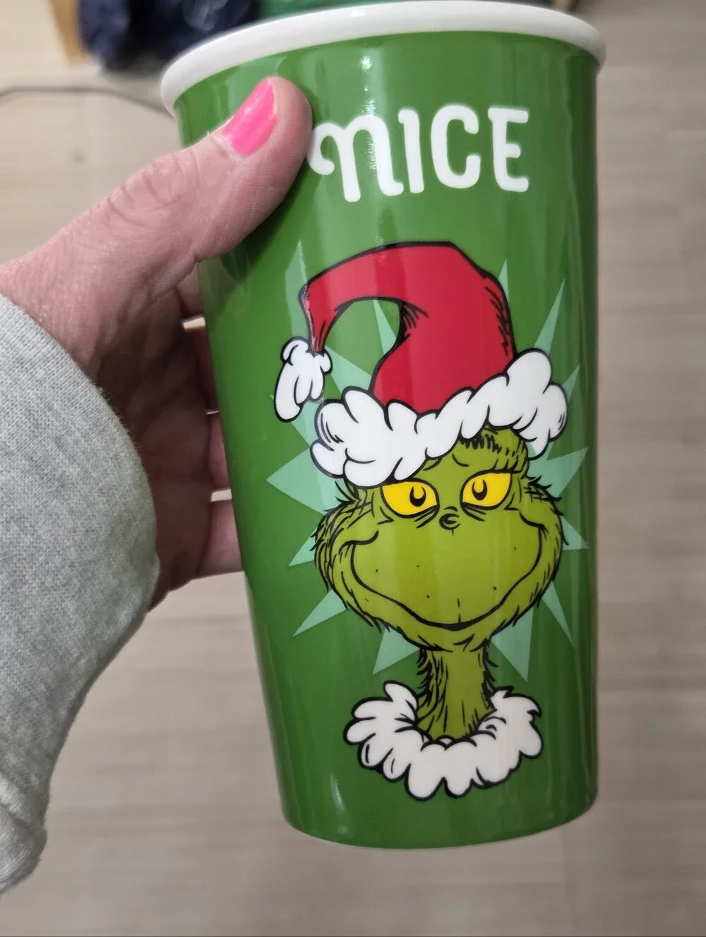The Grinch green travel